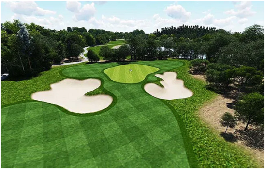 golf course 3D