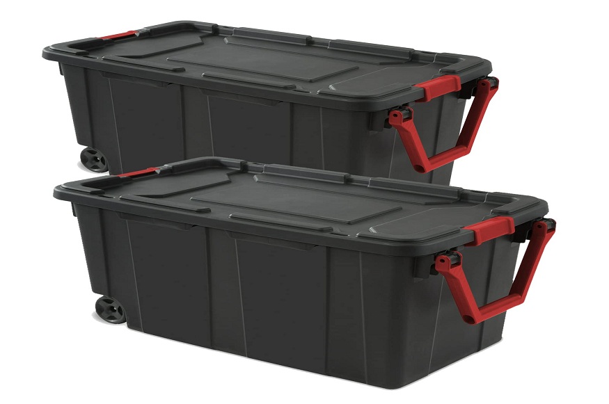Improving Warehouse Efficiency with Heavy Duty Plastic Storage Containers and Platform Trolleys