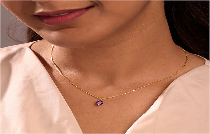 Gold Chain and Pendant